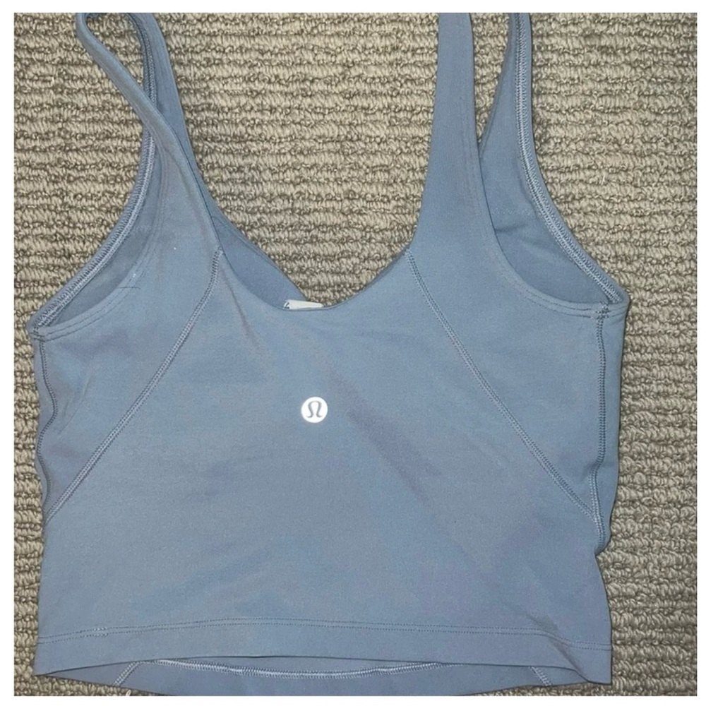Blue Lululemon align tank size 2